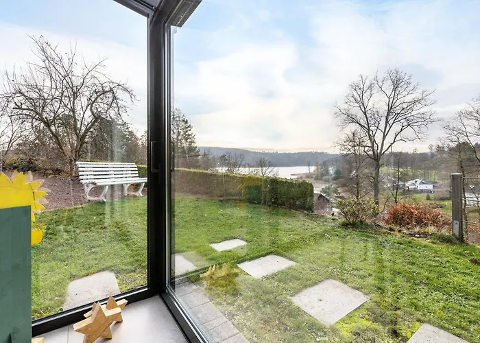 Hébergement de vacances Panoramaferienhaus Sorpesee, 120qm Sundern